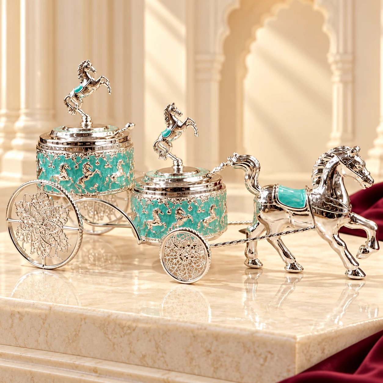 Horse Chariot Set